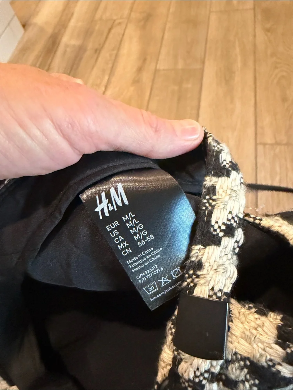 H&M tweed crossbody
